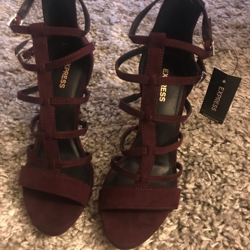Express Strappy heels